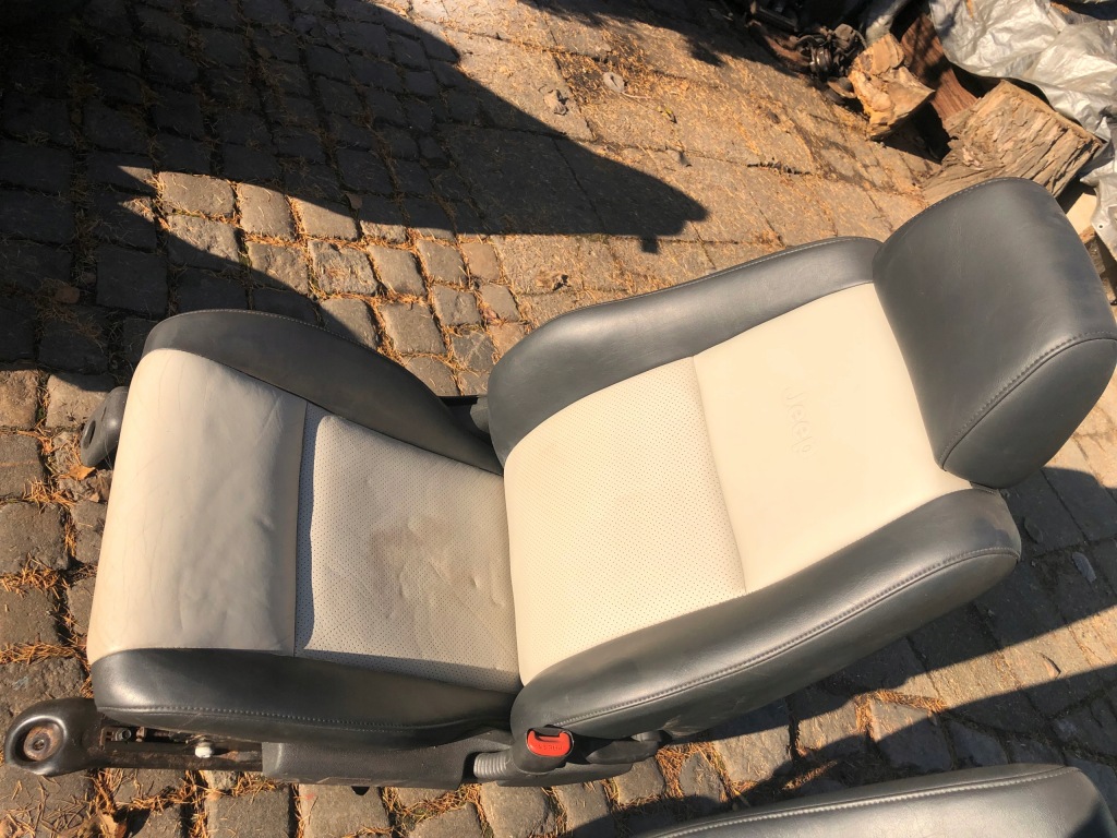 фото №6, Jeep grand cherokee wk wh 05-10 - сиденья сиденья комплект подогрев заднее сиденье