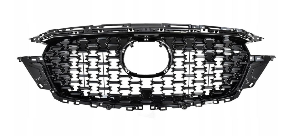 Купити Решітка радіатора решітка радіатора бампера чорний блиск mazda cx-5 2022 - 2024 kbst50719