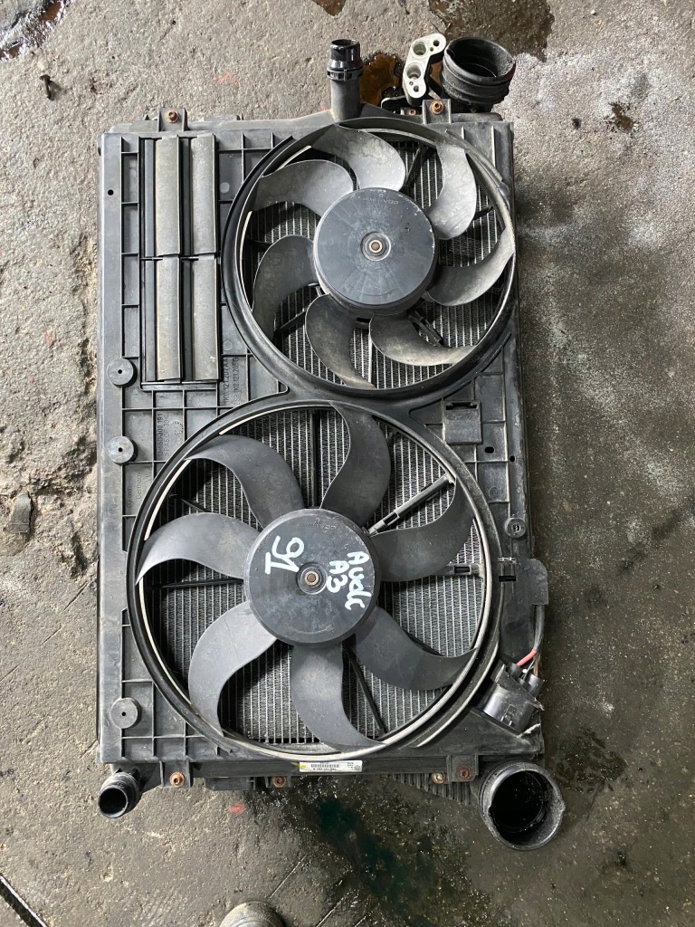 фото №1, 91 audi a3 2.0tdi комплект радиатор радиатор