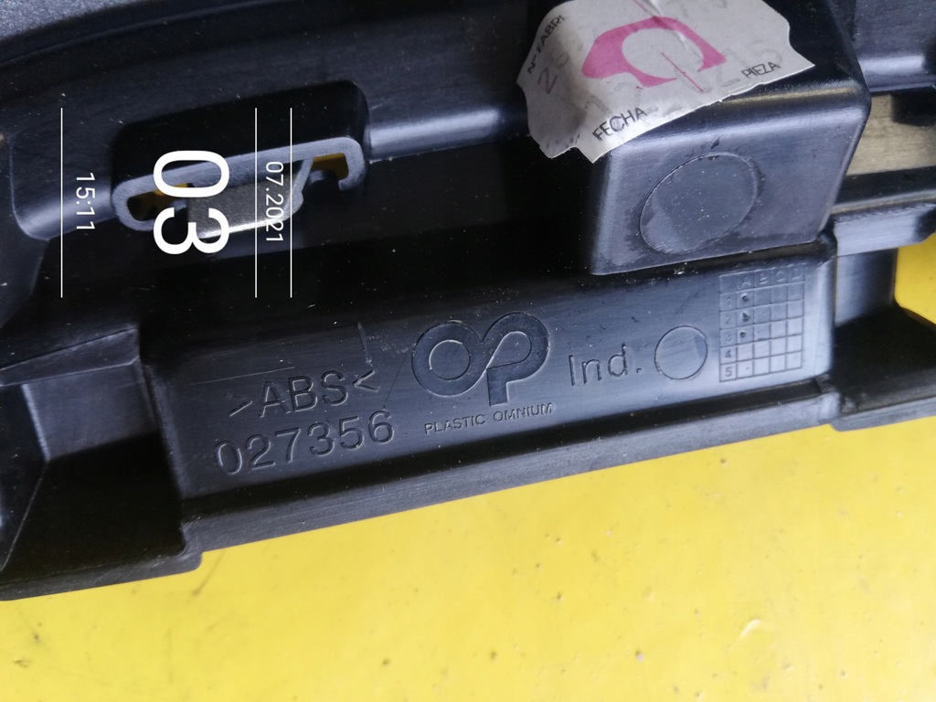 фото №7, Peugeot 308 lift молдинг решётка перед aa3546079700