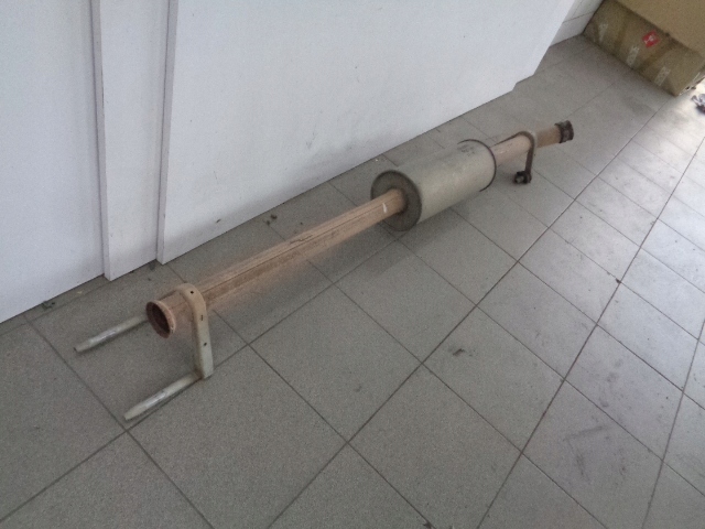 Гасник вихлоп mercedes sprinter 906 2.2 cdi doka рама 2014 rok Доставка