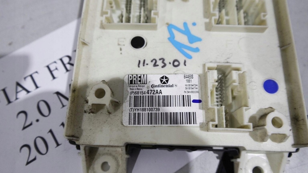 фото №7, Модуль блок управления bcm fiat freemont journey