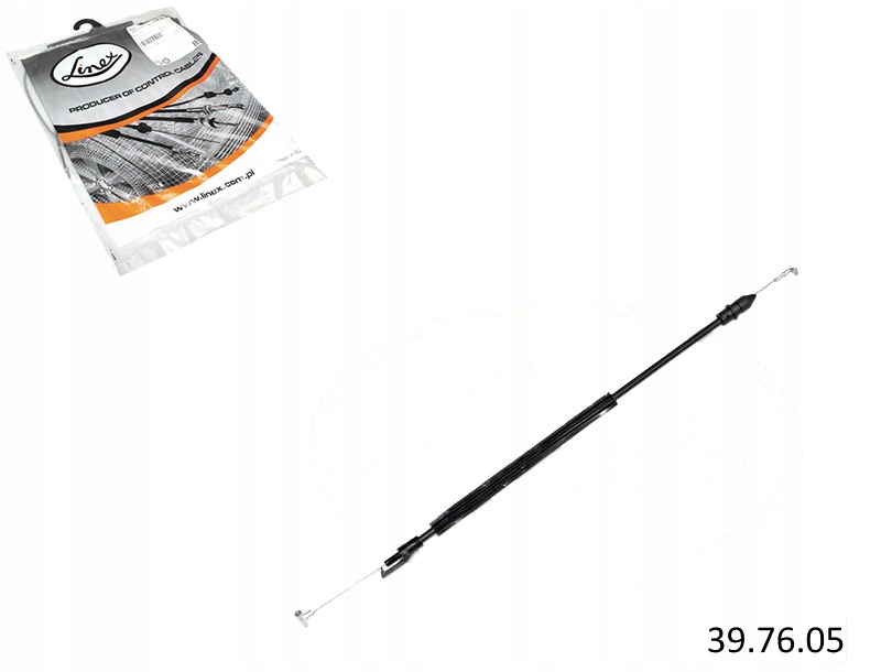 фото №1, Трос двері перед l-381mm skoda roomster 05.06-05.15 linex