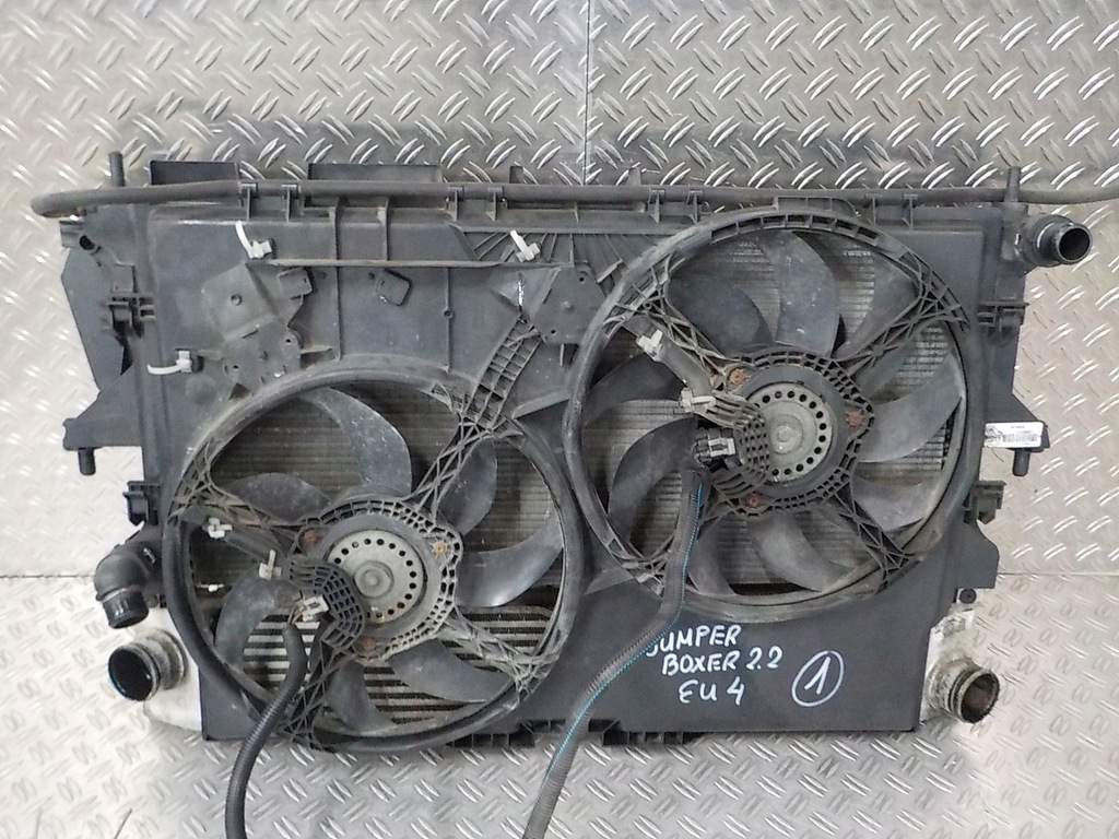 фото №1, Jumper boxer 2.2 eu4 комплект радіатор