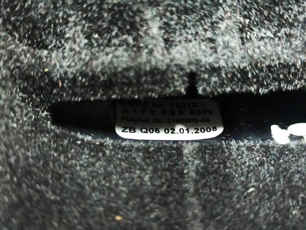 фото №14, Подлокотник mercedes-benz slk r171 a1716800396 34307489 1.8l 2008