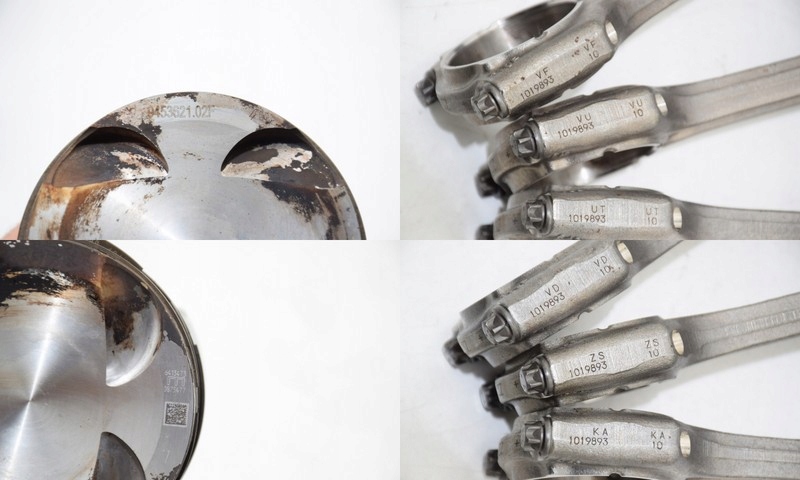 фото №15, Bmw g60 g61 f70 f05 xm g09 b58b30s блок dół поршні wał колінчастий двигун b58x