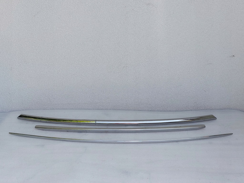 фото №1, Nissan pulsar молдинг хром бампер перед накладки