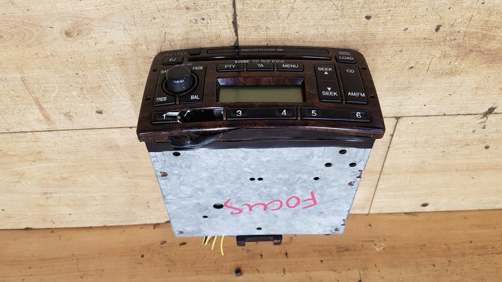 фото №1, Радио ford focus mk1 6006e