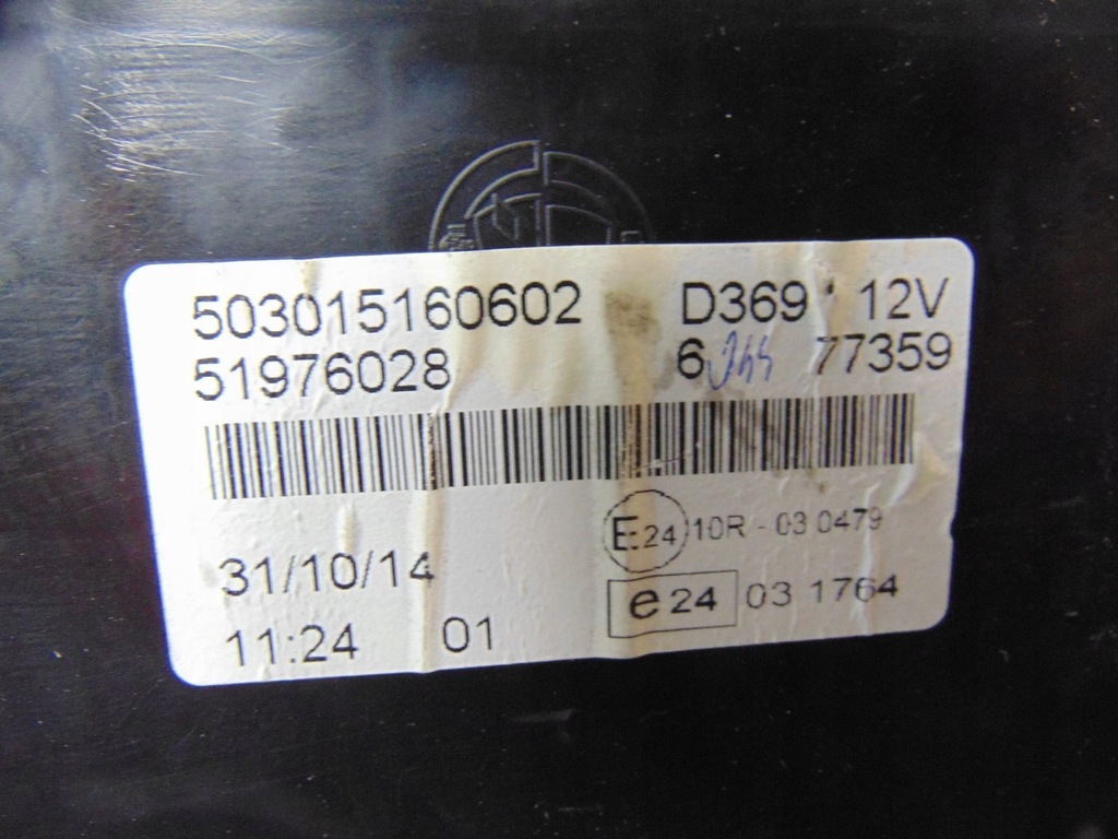 фото №12, Лічильник приладова панель opel combo d doblo ii 1.3 51976028 europa