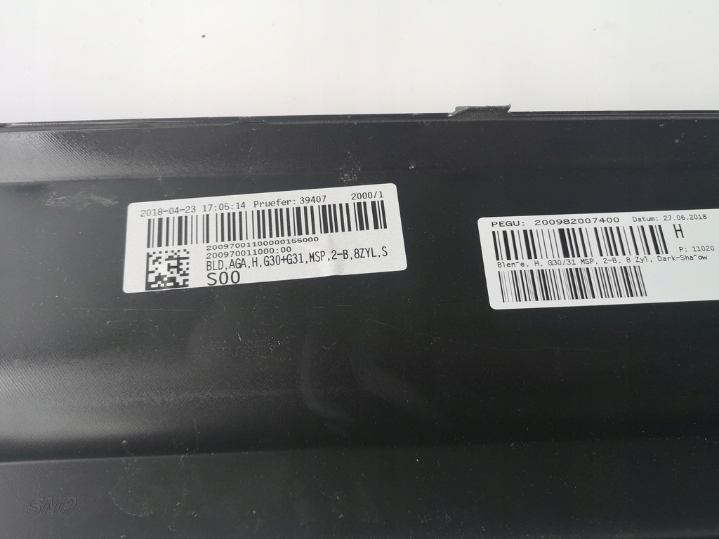 фото №5, Bmw 5 g30 m-pakiet- спойлер бампера задня гарний