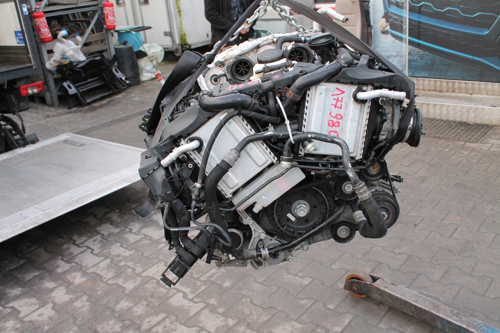 фото №9, Двигатель kompletny mercedes amg c63 177980 60 tyskm