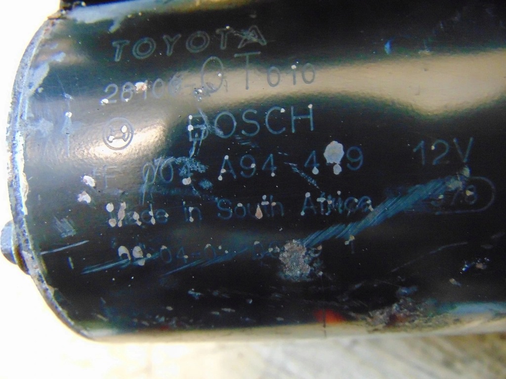 фото №7, Стартер toyota corolla e15 1.6 28100-0t010