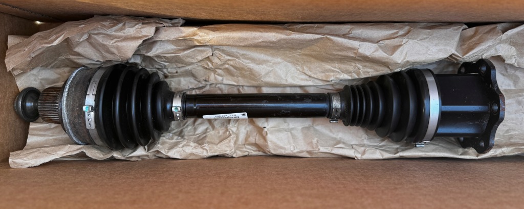 фото №1, Привідний вал передня перед audi a6 c8 4k a7 a8 4n0407271n