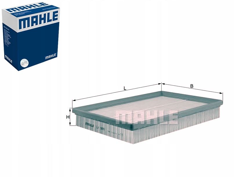 фото №1, Mahle фільтр повітря opel combo 1.4 16v 71_