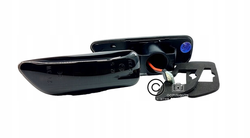 фото №11, Led фонари поворотники volvo c30 06-12 c70 06-13 s40 ii 06-12 чёрные