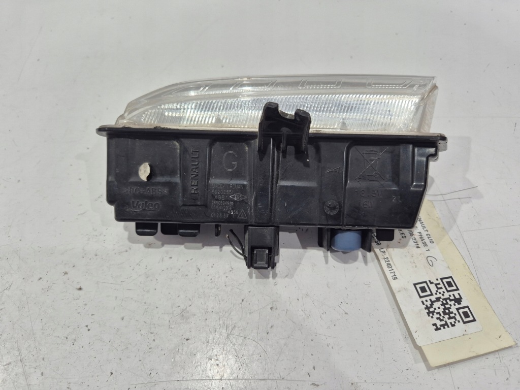 Фара led к движение dziennej drl левая противотуманная фара renault clio iv 4 89208551 Оригинал