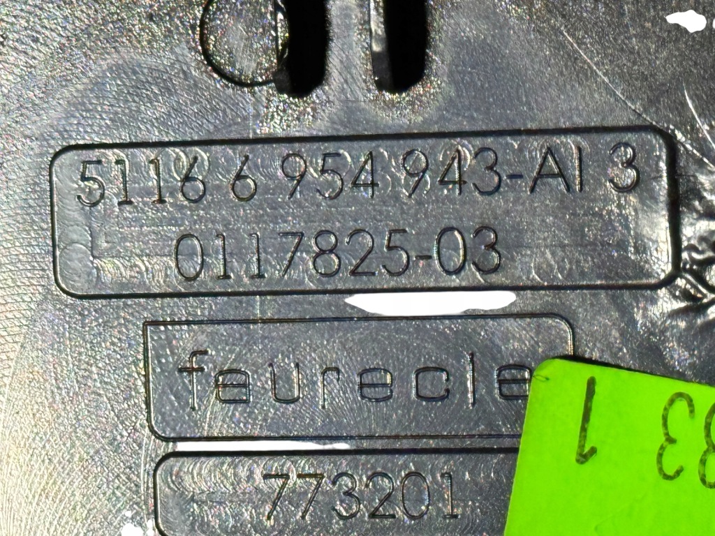 Тунель середній підсклянник сидіння задній задній bmw x6 e71 6954943 Зі Шроту