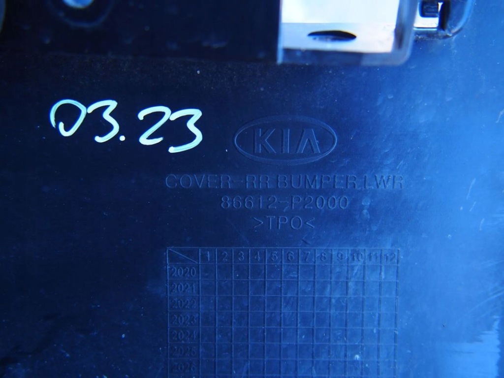 фото №6, Kia sorento 4 iv 20r спойлер бампер задняя задний 2020