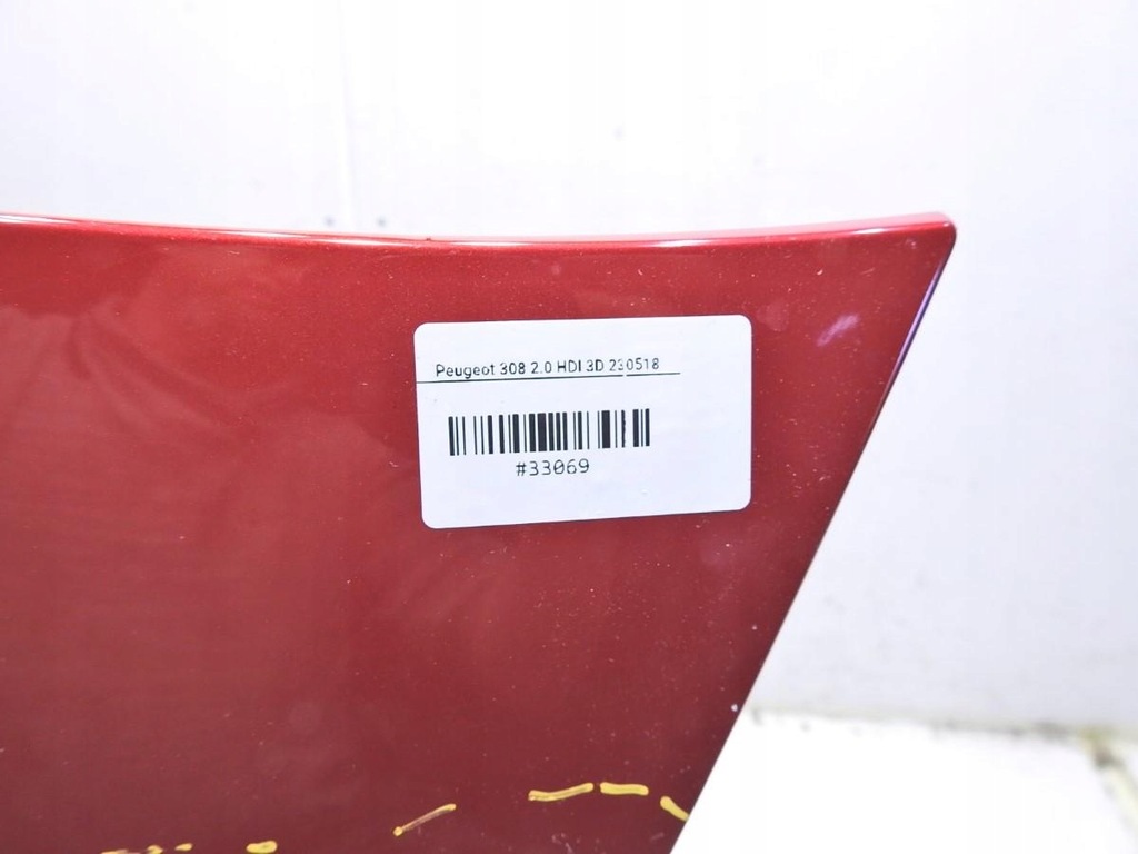 фото №7, Крила правий перед lkr peugeot 308 i