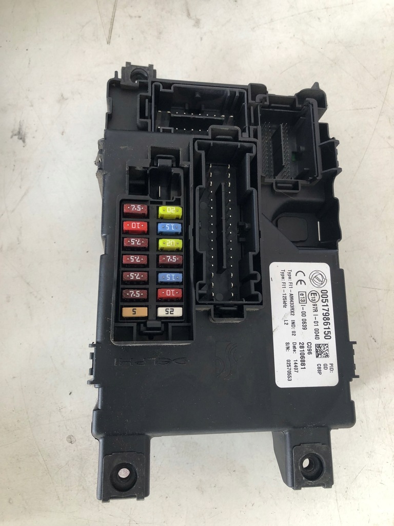 фото №4, Блок управления набор стартовый fiat grande punto 1.2 iaw 5sf3.m2