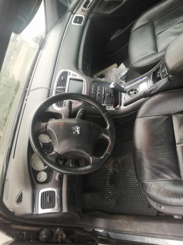 фото №1, Приборная панель подушки безопасности peugeot 607 lift ideał