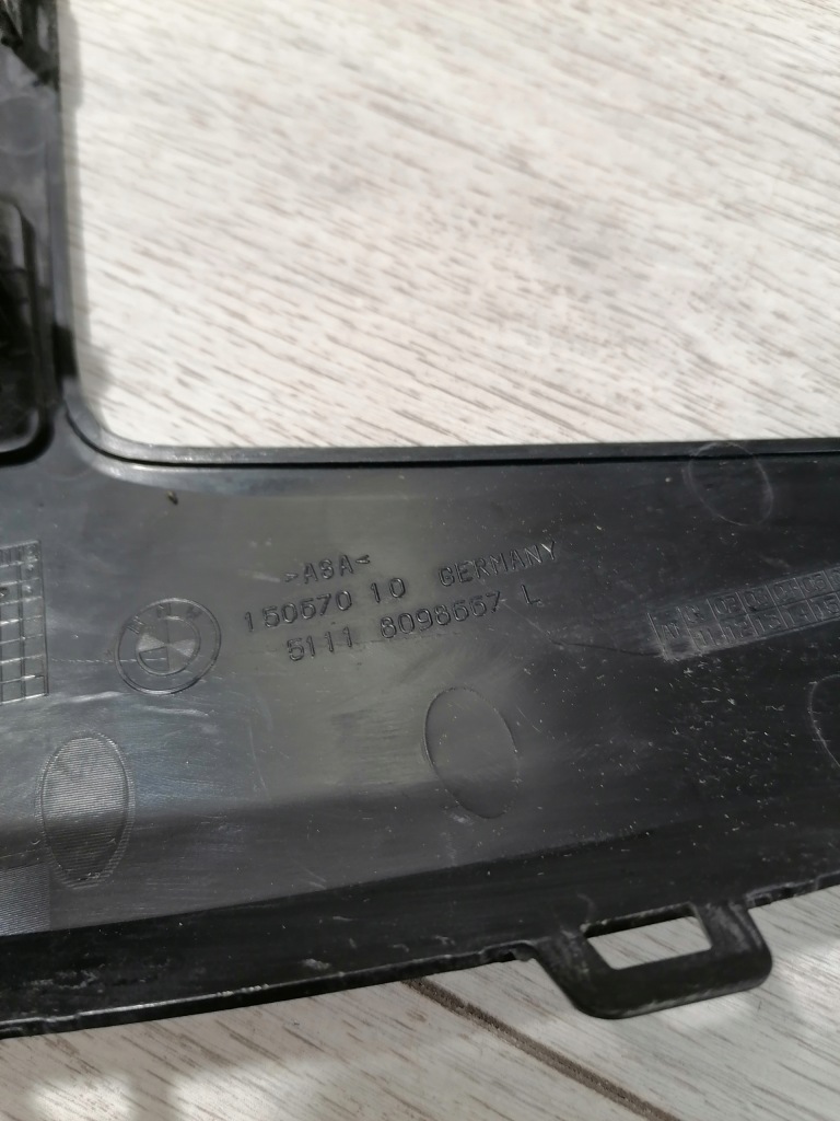 фото №7, Bmw 5 lift m-pakiet молдинг левый перед 51118098667