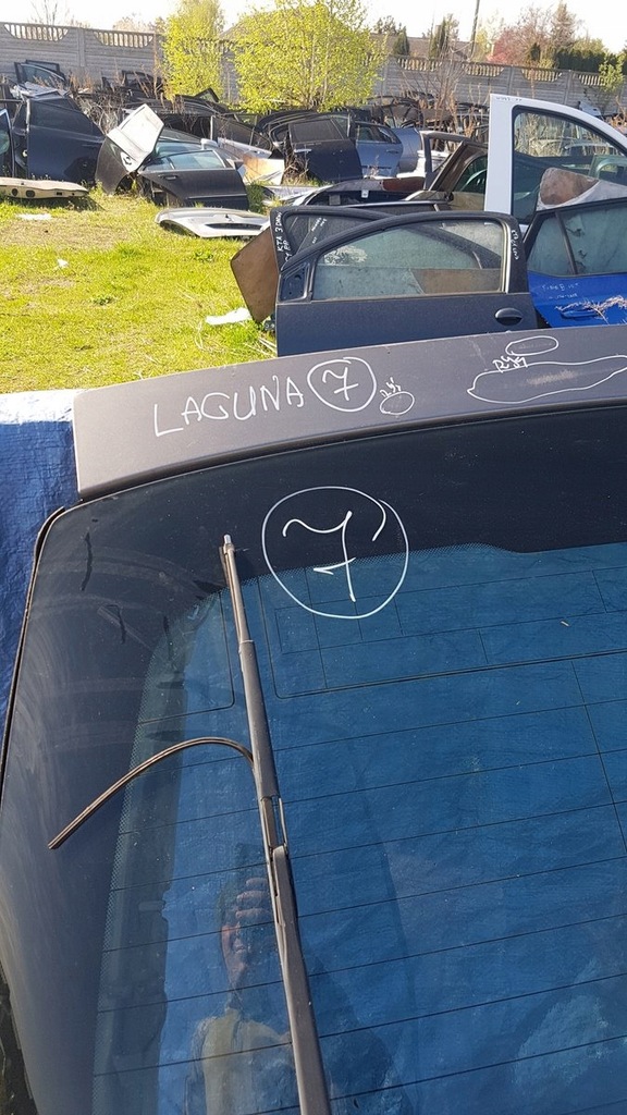 фото №3, Крышка багажника багажника renault laguna iii hb