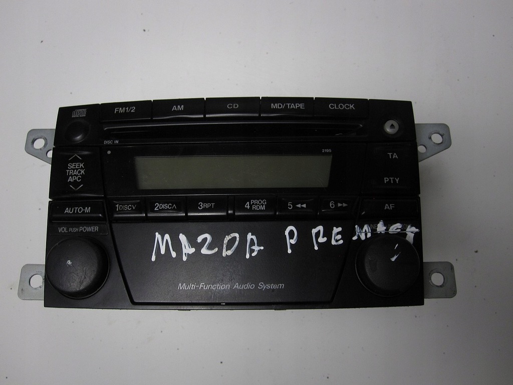фото №1, Радіопрогравач cd mazda premacy