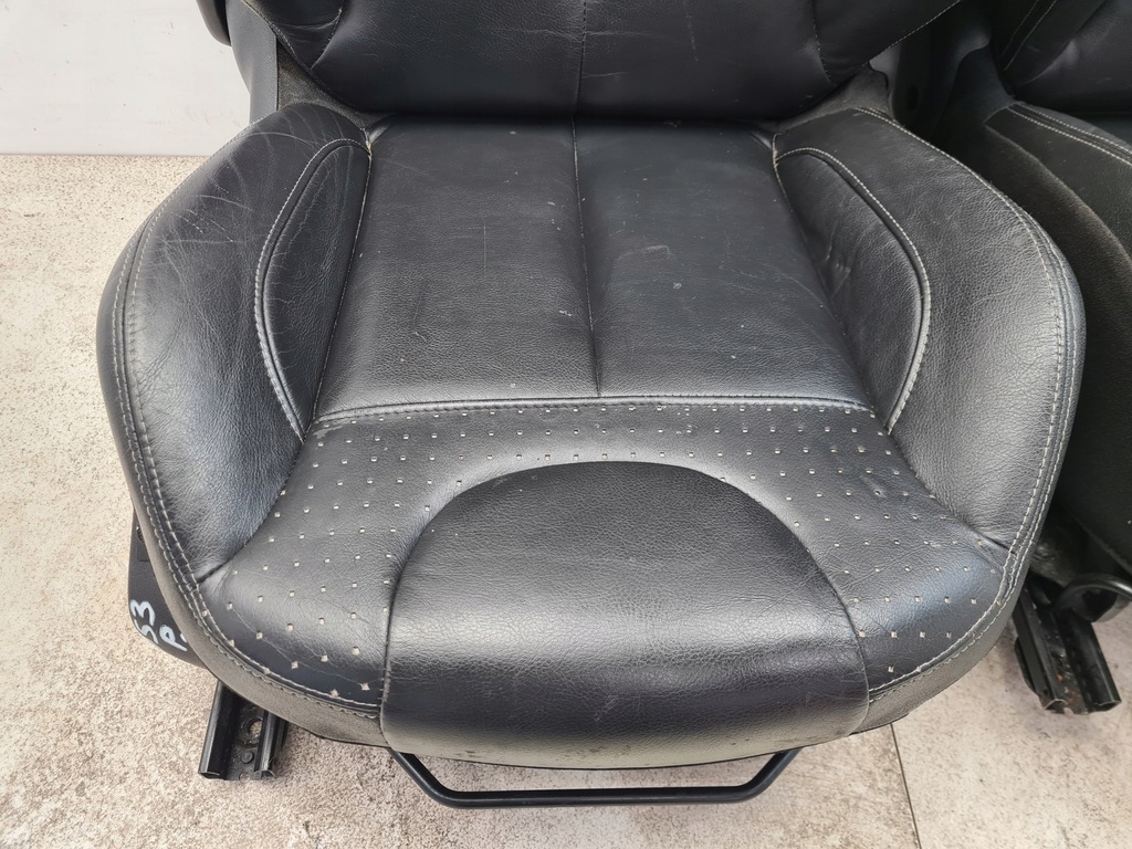 фото №9, Citroen ds3 сиденья заднее сиденье кожа подогрев