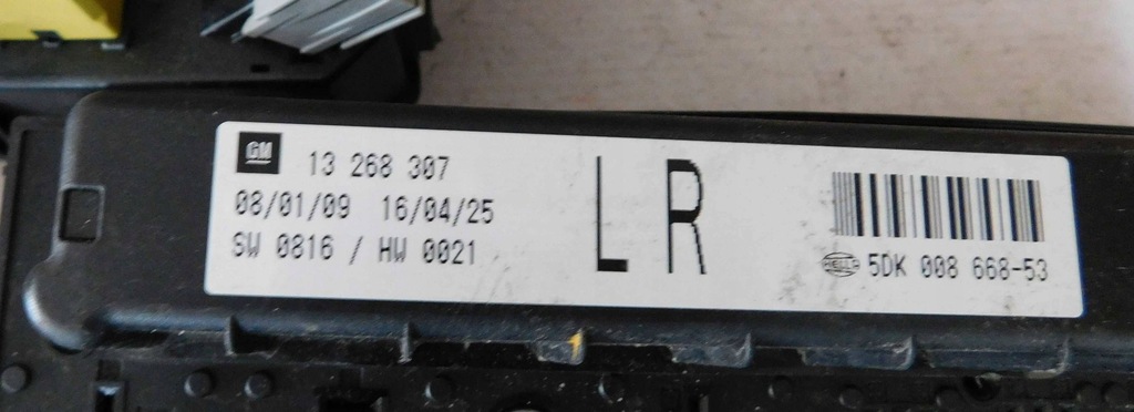 фото №5, Opel zafira b 09r 1.8 16v z18xer набор стартовый бортовой компьютер bsi ключ