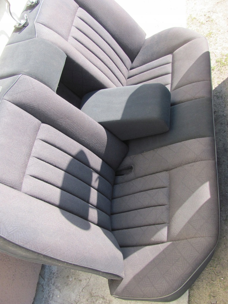 фото №7, Mercedes w124 сидіння передні + заднє сидіння чорні