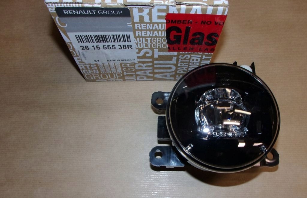 фото №1, Лампа противотуманная левая led 261555538r renault clio iv оригинал