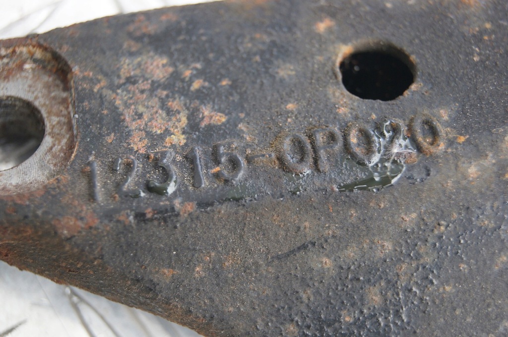 фото №9, Toyota highlander iii usa 3.5 v6 кронштейн подушка silika 12321-0p060