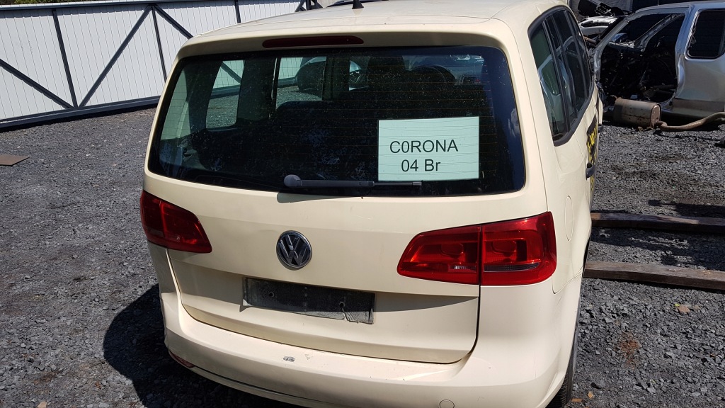 фото №1, Vw touran ii 10- крышка багажника задняя задняя ladna