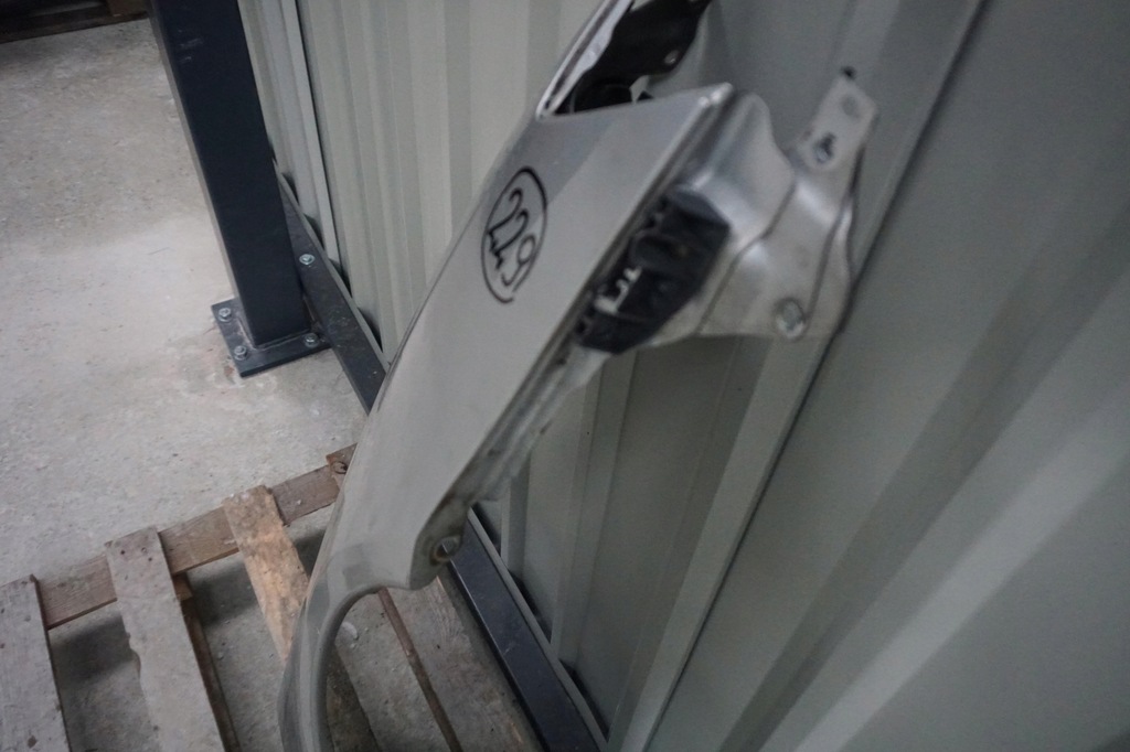 фото №10, Subaru legacy iv крила правий передній 39d 2004-2006rok сріблястий