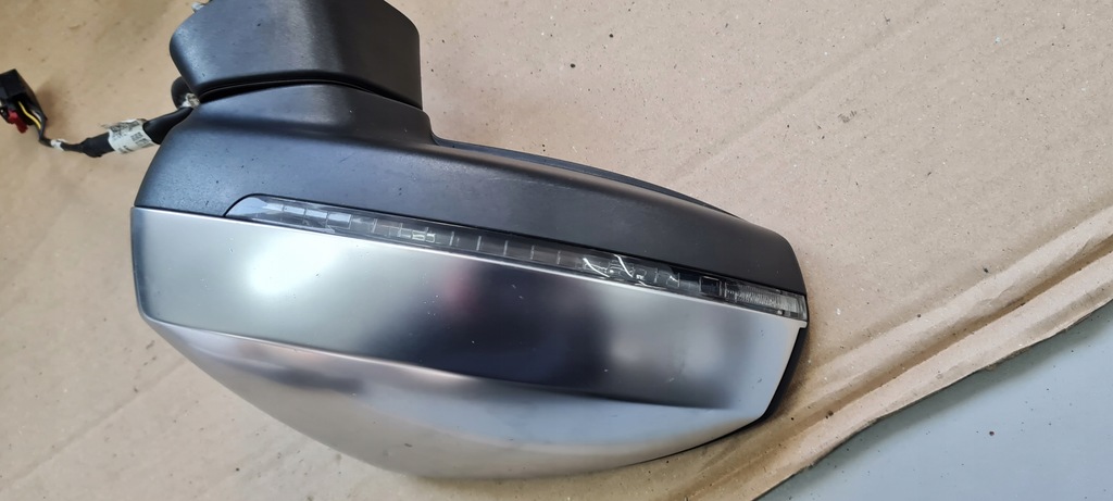 фото №14, S3 8v sedan a3 дзеркало праве правий перед хром 6 pin 8v5857410h