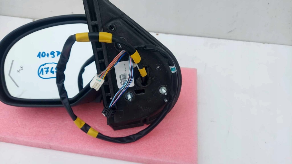 фото №8, Chevrolet tahoe escalade 07- зеркало левая 19 pin хром nowe оригинальный номер 1742