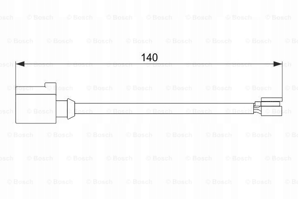 фото №9, Bosch 1 987 474 566 контакт датчик, знос накладок гальмівних