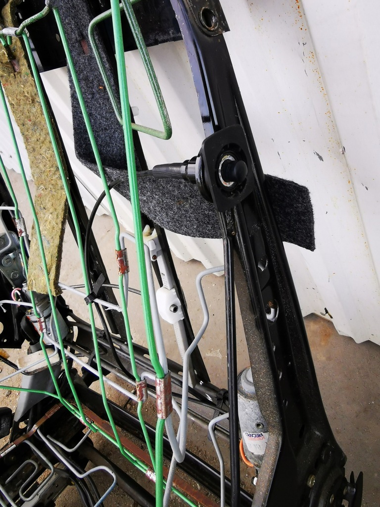 фото №7, Каркас сиденье сиденье электрический левый mercedes 124 w124 cabrio coupe