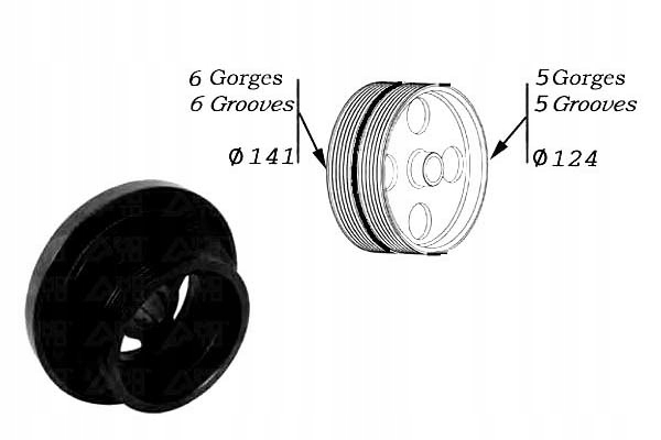 Купити Sasic шків колінчастого вала колінчастого bmw e46 e39 x5 sa