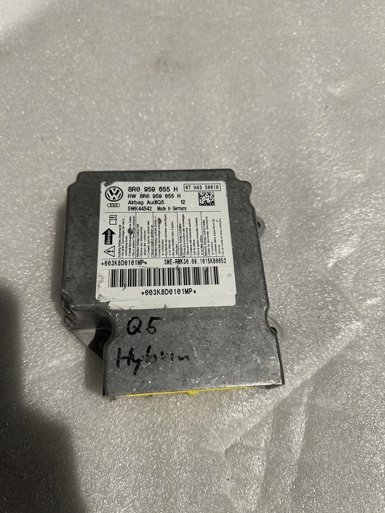 фото №1, Модуль датчик подушка безопасности подушек 8r0959655h audi q5