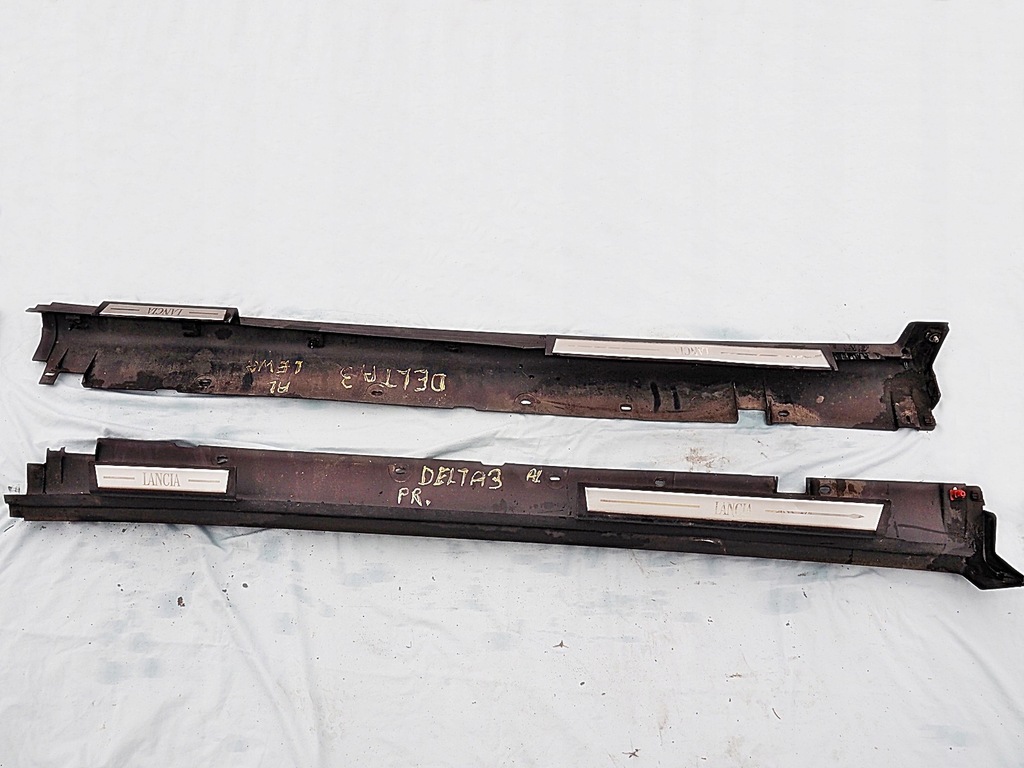 фото №1, Lancia delta 3 молдинг порог левая правая + хром
