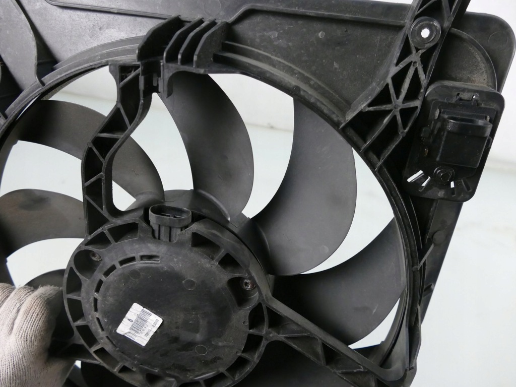 фото №8, Nissan qashqai j10 li 1.5 dci вентилятор радіатора