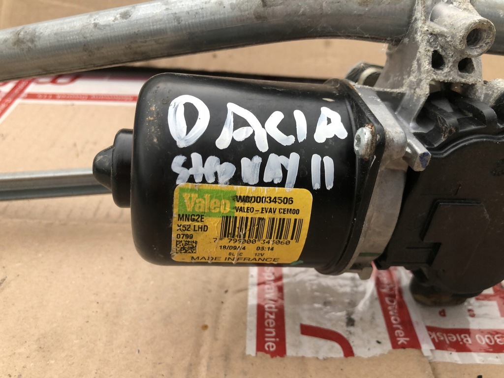 фото №4, Sandero ii механізм двірник 288009321r europa