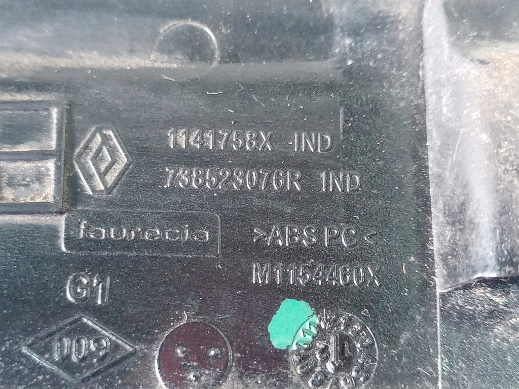 фото №3, Левая молдинг крыша renault zoe tegne