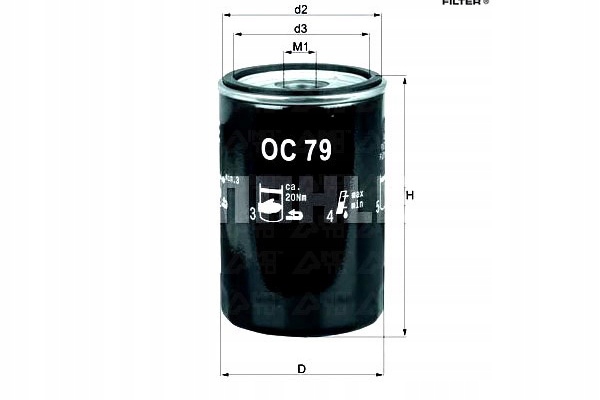 фото №1, Knecht фильтр масла nissan armada, cabstar, pathfin