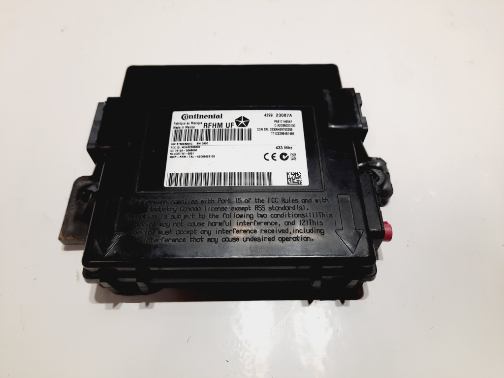 фото №1, Chrysler 200 ii 14r модуль блок керування keyless p68171495af