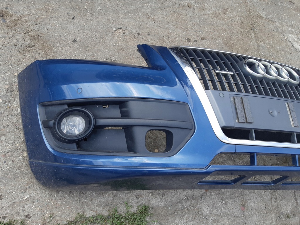 фото №11, Audi q5 8r бампер передній перед решітка радіатора решітка радіатора радар distronic 08-12r lz5b