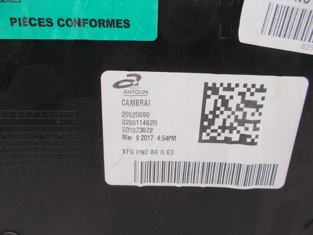 фото №14, Обивка дверь левая левый задняя renault talisman