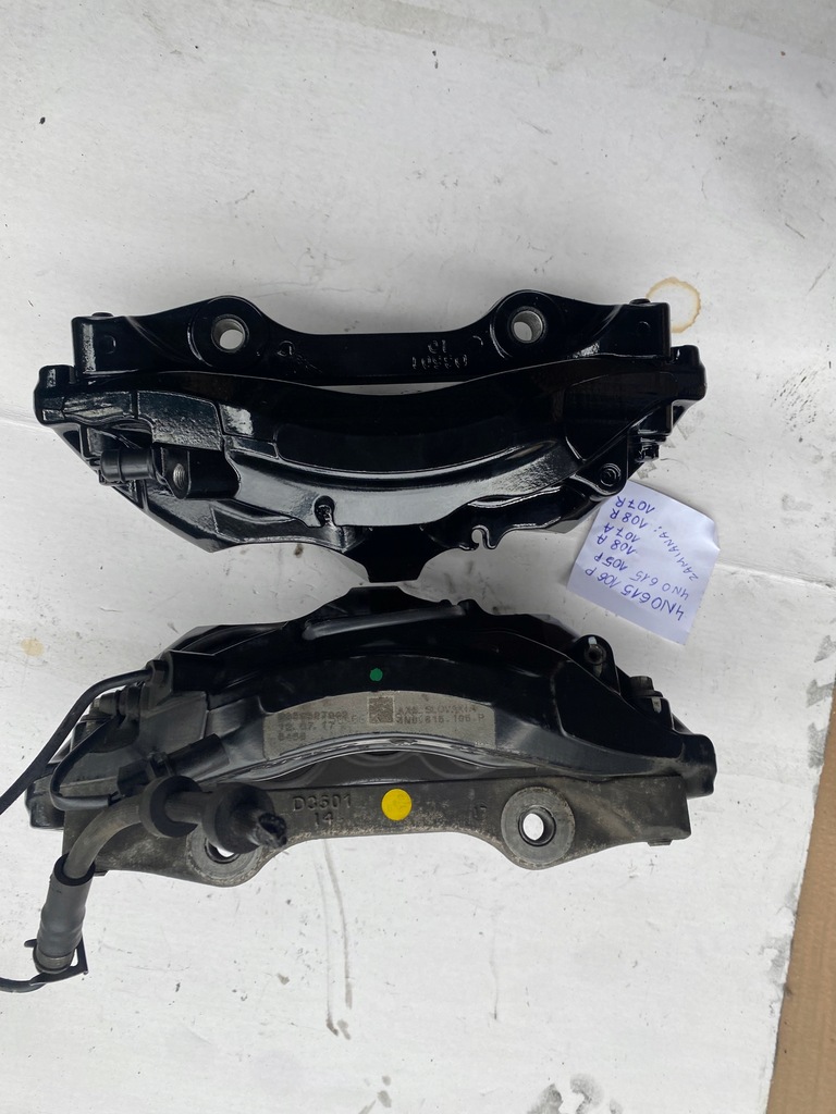 фото №6, Супорт супорти гальмівні перед audi a4 8w a5 a6 a7 4k q5 a8 d5 4n 350x34mm